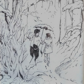 Девочка и фавн