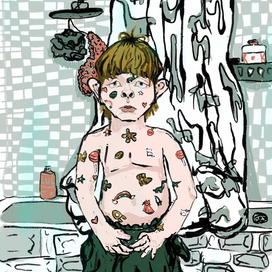 иллюстрация с историей