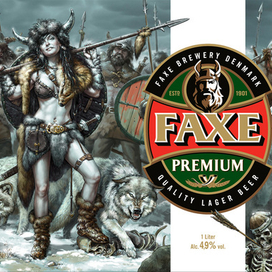 «VIKING'S BEST FRIEND (warrior)» для пива FAXE (лимитированная серия)