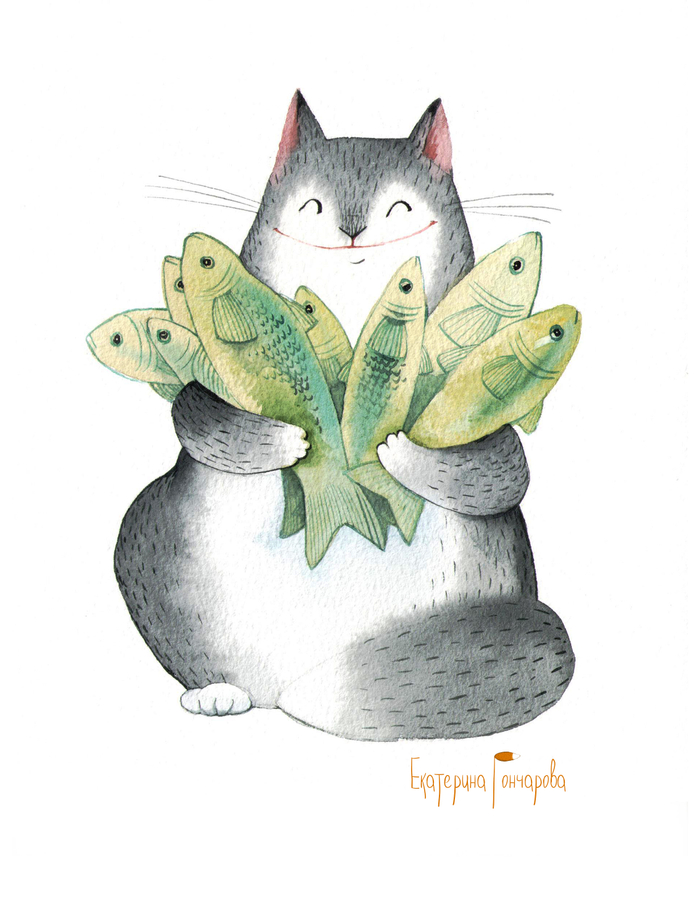 счастье кота