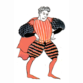 персонаж.Тафгай Дюжий."Рыжий Рыцарь"