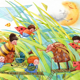 божья коровка...