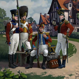 Швейцарцы Наполеона 1813-14 гг.