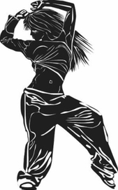 Девушка в танце