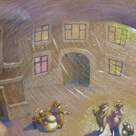 Внука гуляем.