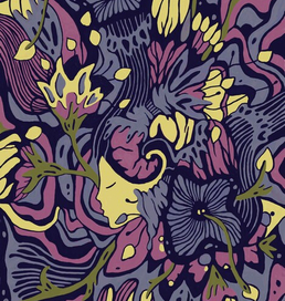 цветочный паттерн