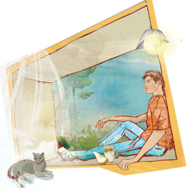 Иллюстрации для глянцевых журналов