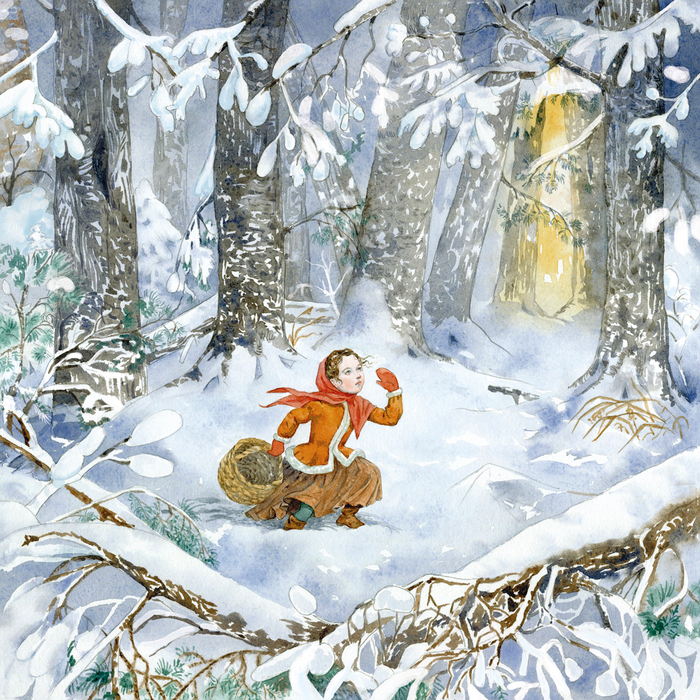 "Двенадцать месяцев", словацкая сказка, издательство Амфора-медиа