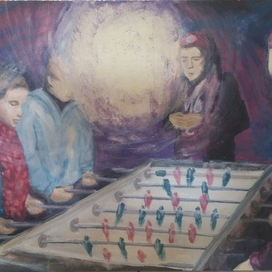 Роспись в баре