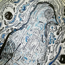 Абстрактная птица