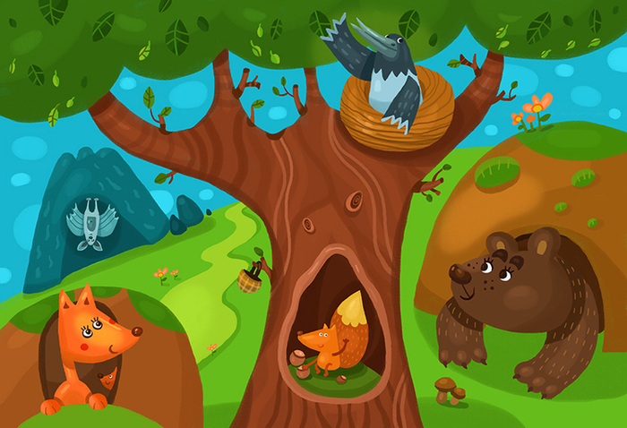 Дома у животных 