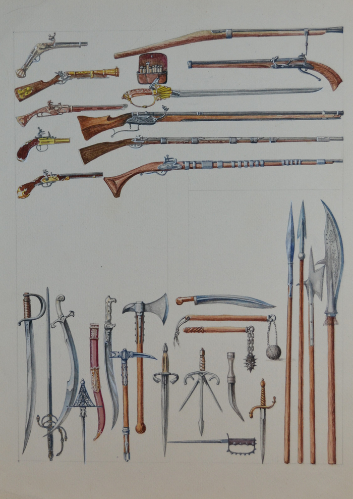 Оружие морских разбойников.