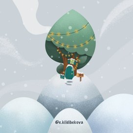 Рождественский домик