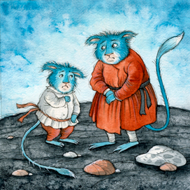 Мамору с учителем