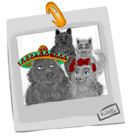 Иллюстрация «отпуск монстриков»