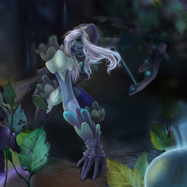 В лесной тени