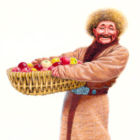 персонаж: старичок-садовник