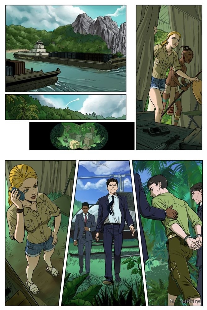 комикс для игры