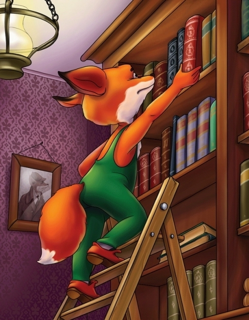 Дедушкина библиотека