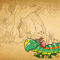 на острове драконов