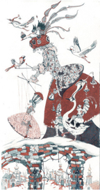 «Прогулка с марионеткой»,