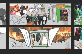 подарочная коробка по театральным постановкам. Спектакль "Ревизор"