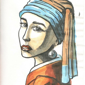 Девушка с жемчужной сережкой 