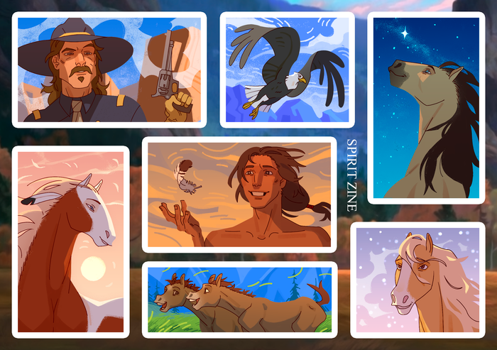 Стикерпак Спирит 
