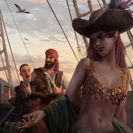 пиратский корабль