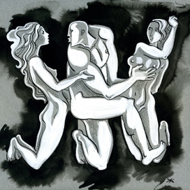 мужская азбука Ж