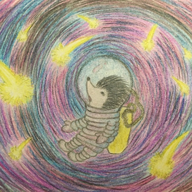 ёжик в космосе