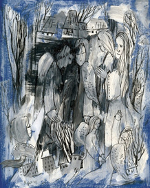 Когда на землю спускаются сны