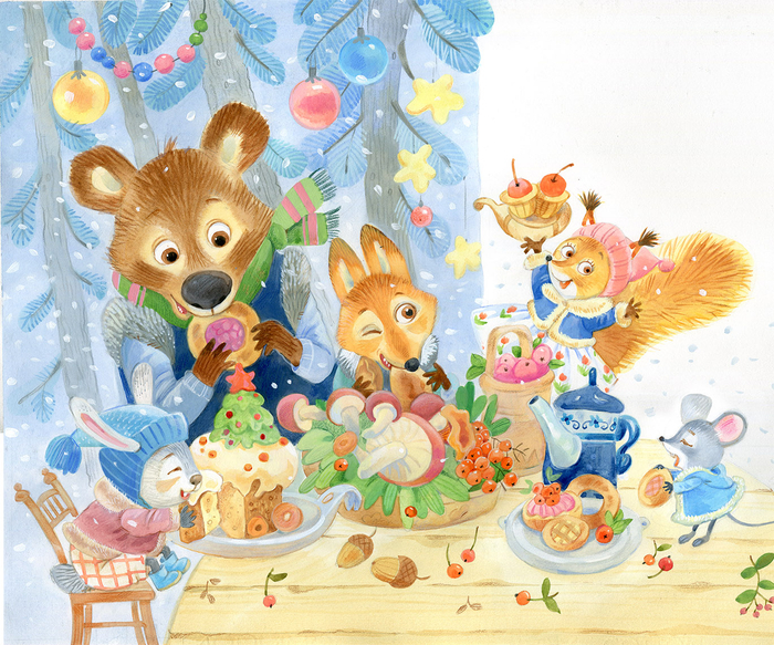 КОРЗИНКА к сказке Владимира Степанова