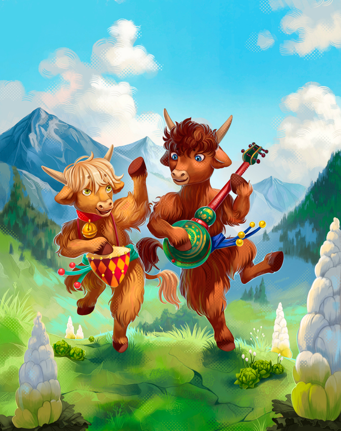 К сказке "Маленькие яки и урок милосердия"