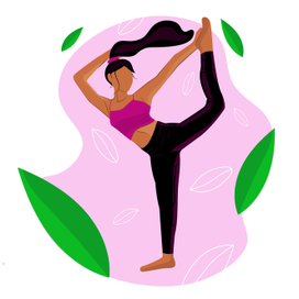 Иллюстрация Йога