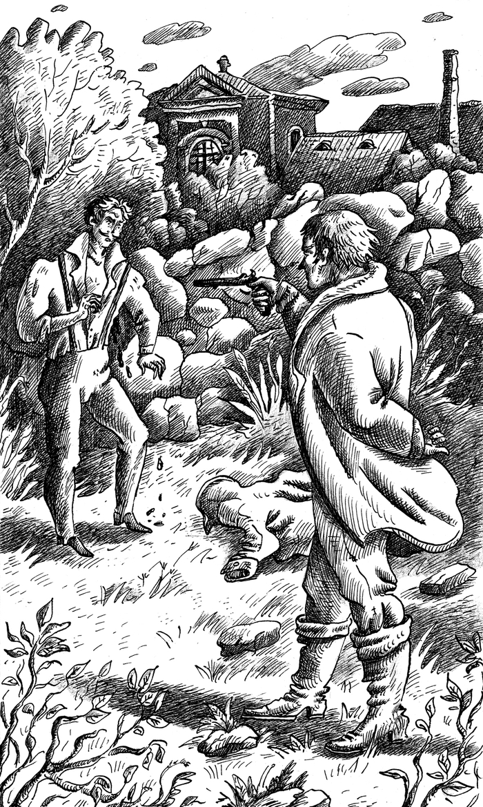 Иллюстрации к роману А. Эвальда «Два течения», издатель ИП Мамонов В.В.