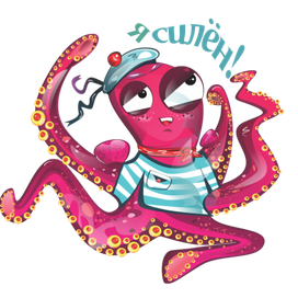 осминожка - силач 