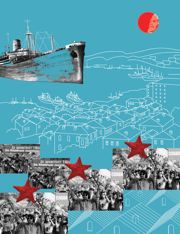 Иллюстрация к книге С.Курилова "Один в океане"