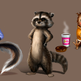 Персонажи мультяшные