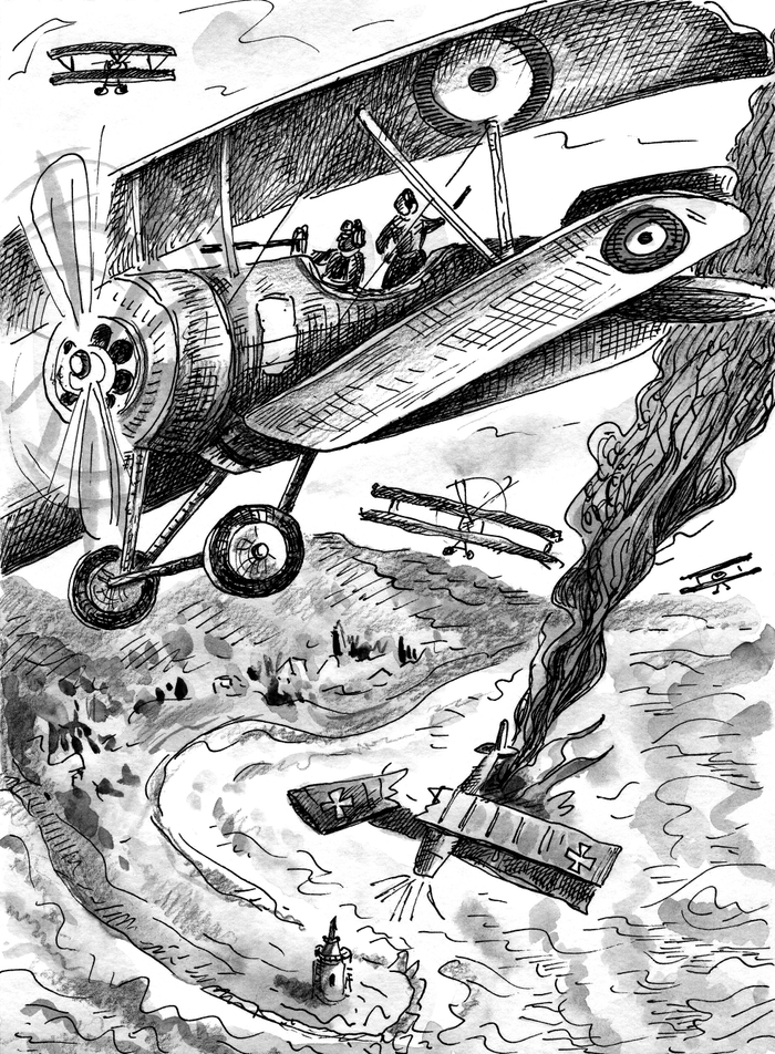 Иллюстрация к роману Александра Рыжова "В пяти шагах от солнца"