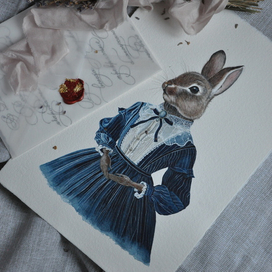 Зайчиха в платье