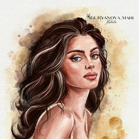 Кареглазая девушка