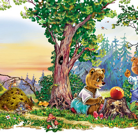 Двое жадных медвежат