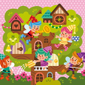 Эльфы найди и покажи для малышей