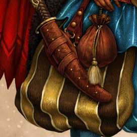 Фрагмент работы "Овен"