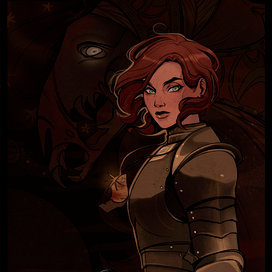 Девушка в латах