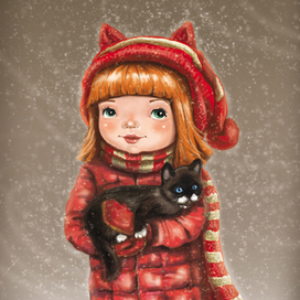 Среди серости унылой вспыхнул яркий огонёк...