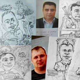 шаржи по фото