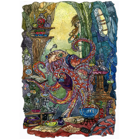 Дедушка Осьминог