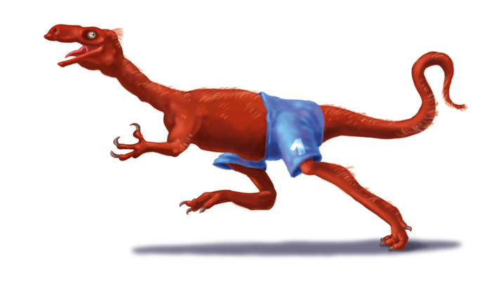 Динозавры. Скетч-иллюстрация 8